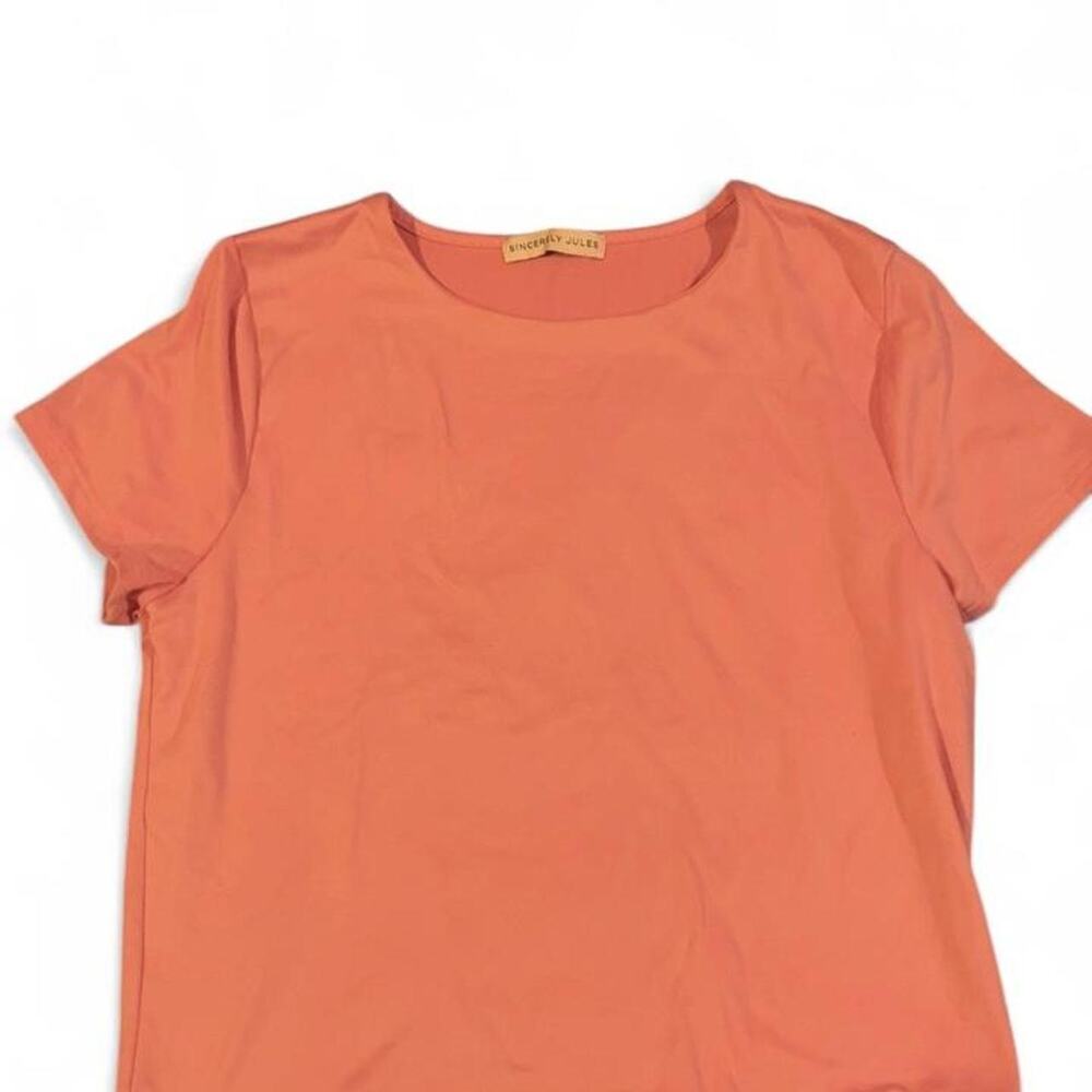 Sincerely jules pink top size